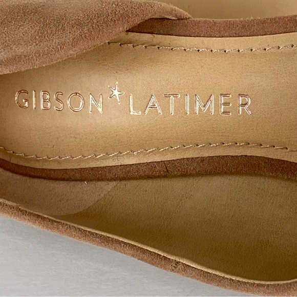 Gibson Latimer Women's Cut Out Suede Heels Size 7M Color Medium Brown - Picture 11 of 11